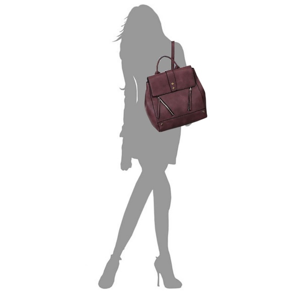 NEW Fashion Zipper Flapover Backpack main image 7